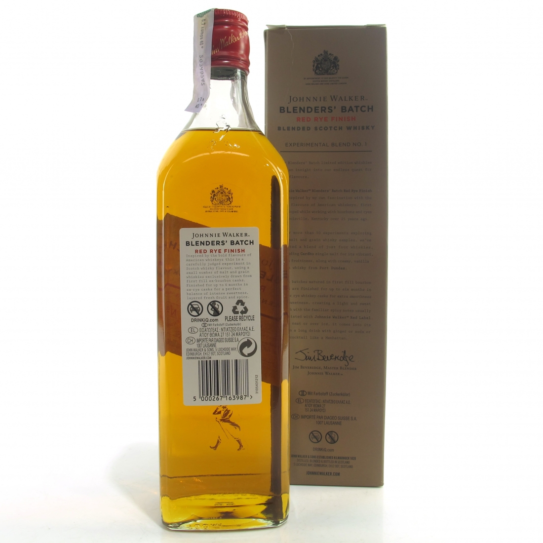 Johnnie Walker Blenders' Batch 1 / Red Rye Finish Whisky Auctioneer