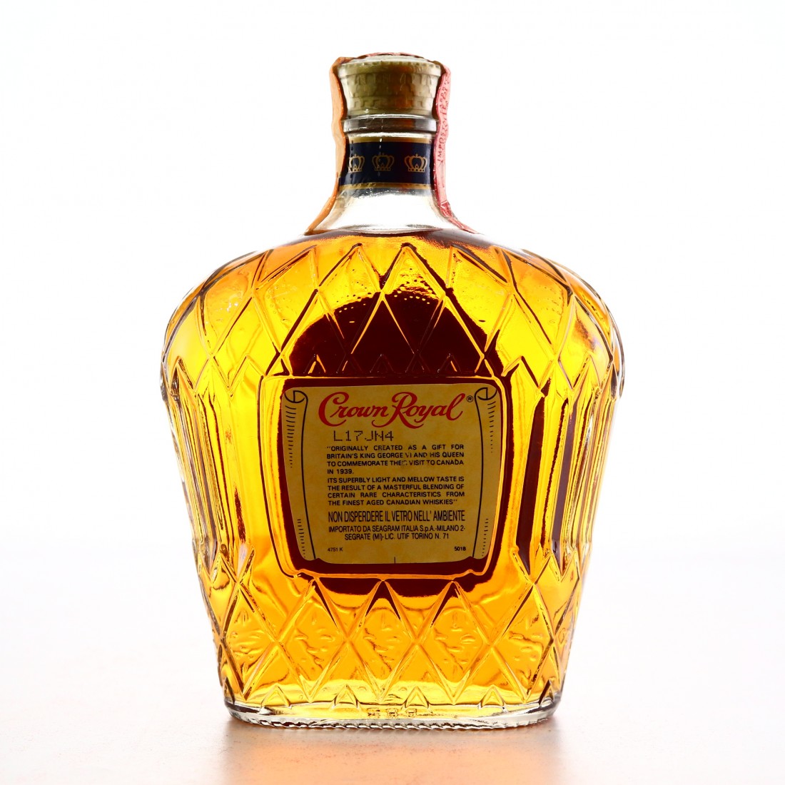 Seagram's Crown Royal Canadian Whisky 1990s Whisky Auctioneer
