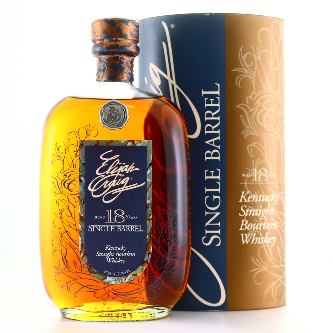 Elijah Craig 1981 Single Barrel 18 Year Old Whisky Auctioneer