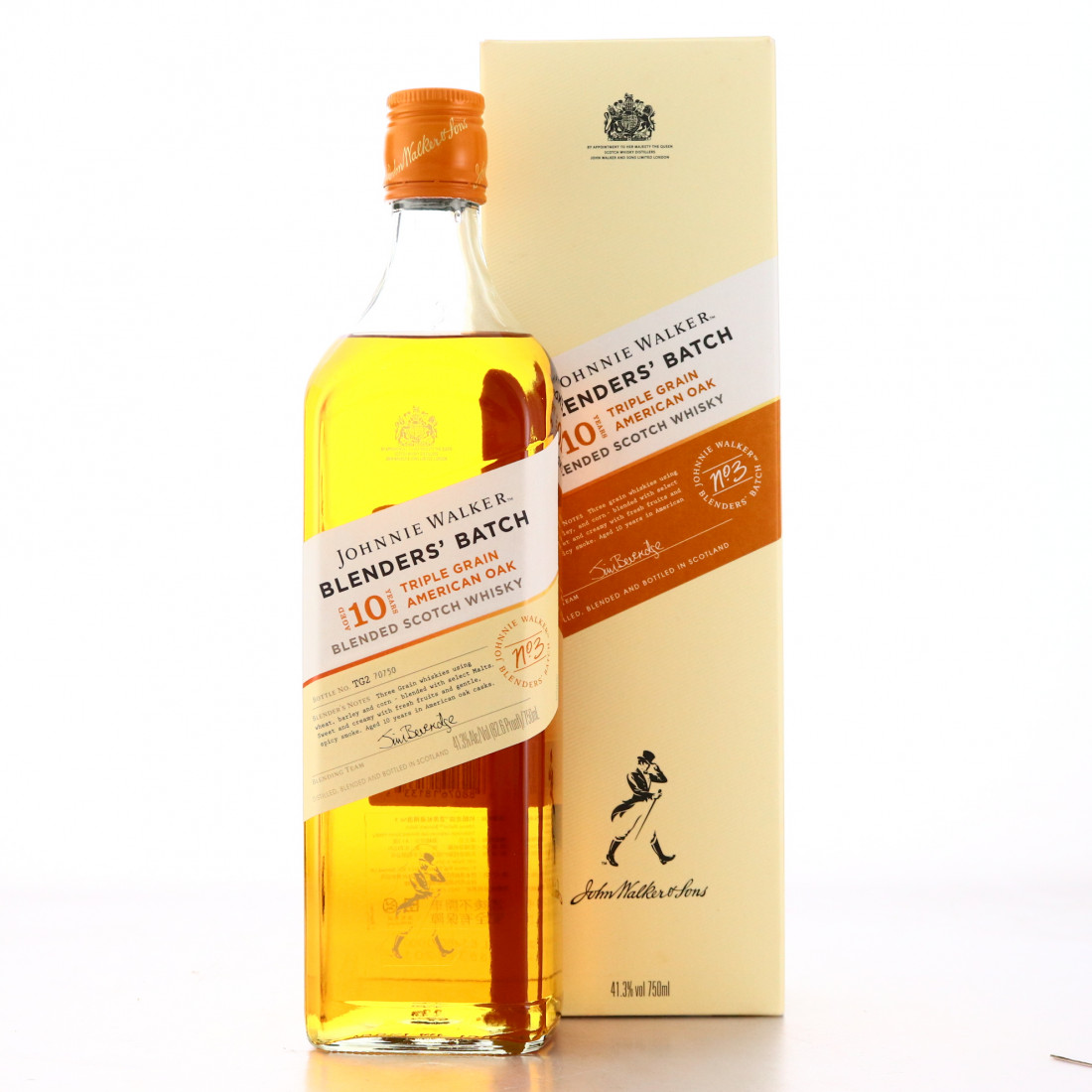 Johnnie Walker 10 Year Old Blenders' Batch 3 Triple Grain 75cl / US