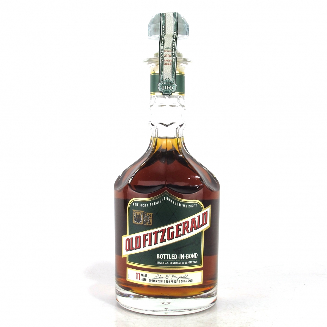 Old Fitzgerald 2006 Bottled in Bond 11 Year Old Whisky Auctioneer