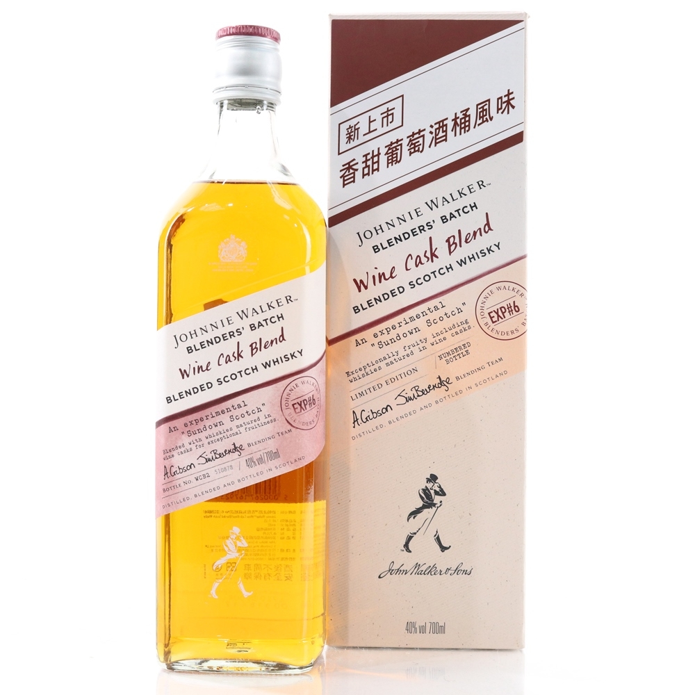 Johnnie Walker Blenders' Batch Exp6 / Wine Cask Blend Whisky Auctioneer