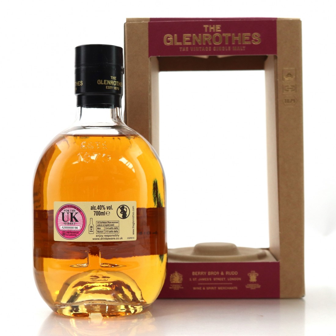 Glenrothes Vintage Reserve Whisky Auctioneer