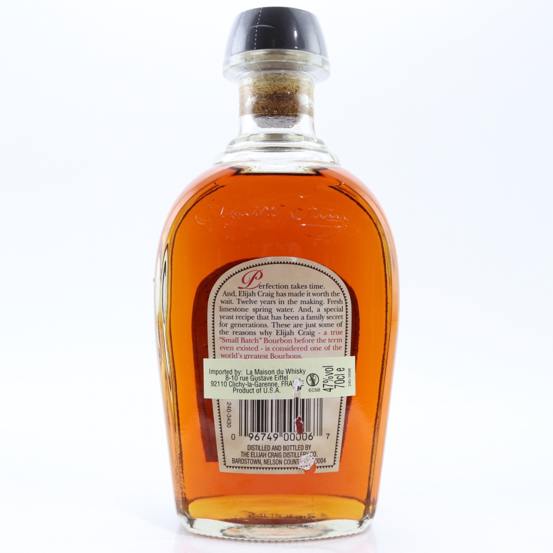 Elijah Craig 12 Year Old Whisky Auctioneer