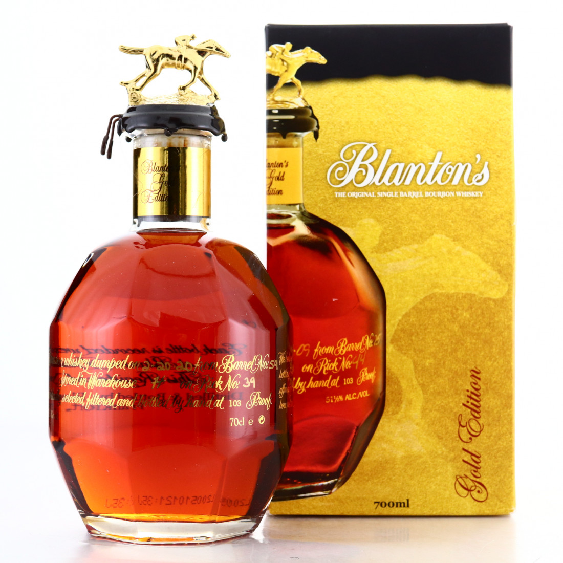 Blanton's Single Barrel Gold Edition Dumped 2020 Whisky Auctioneer