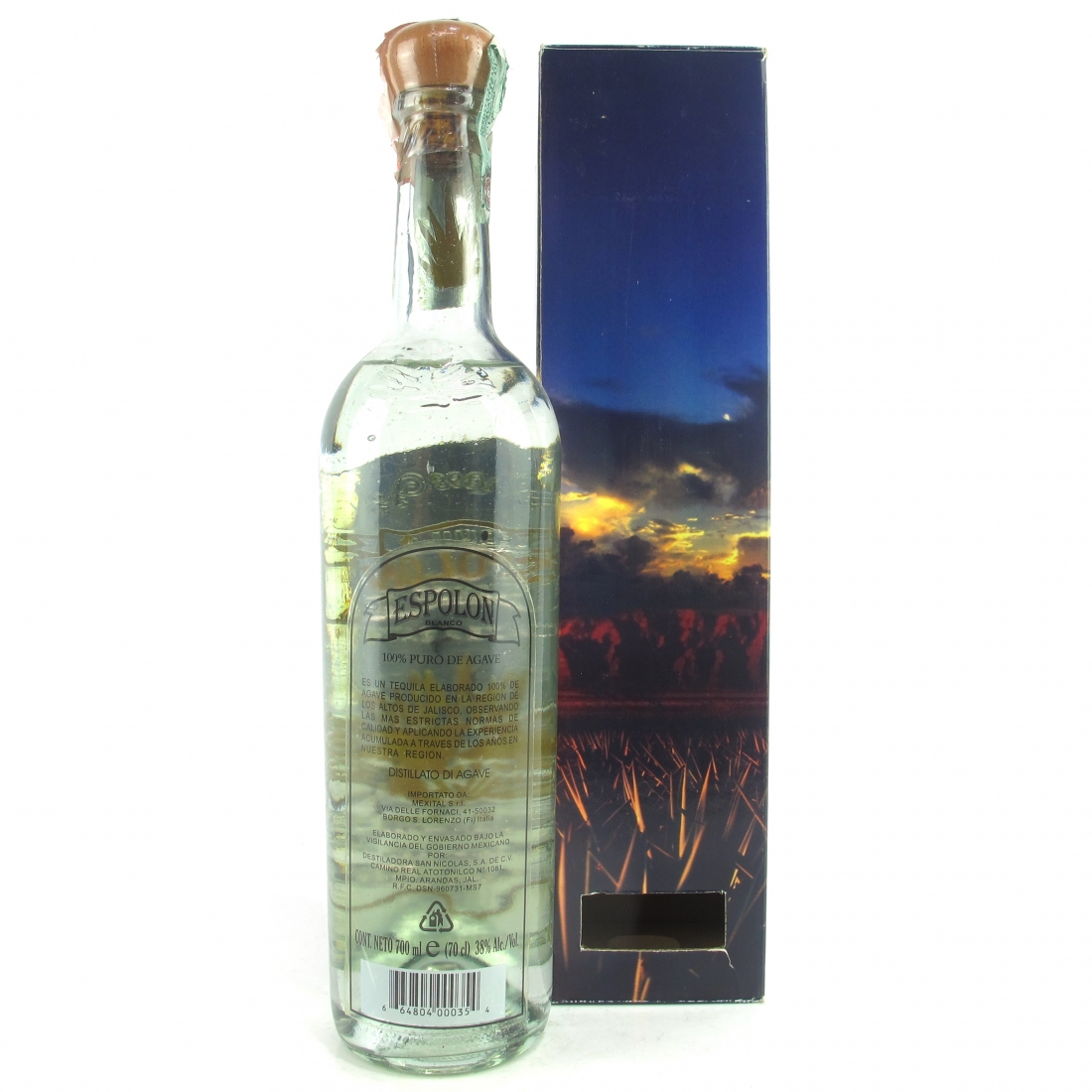 Espolon Tequila Blanco Whisky Auctioneer