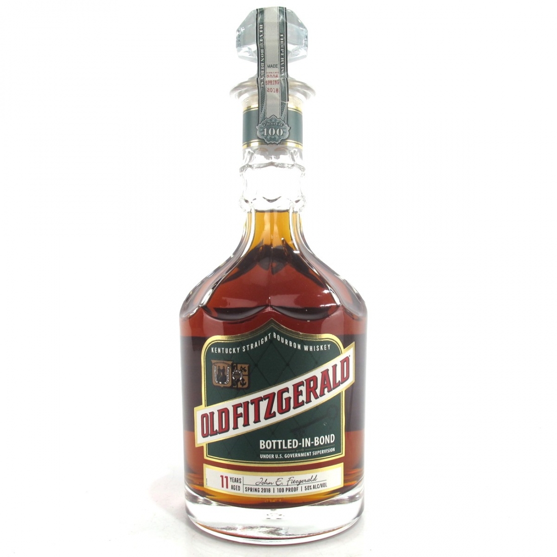 Old Fitzgerald 2006 Bottled in Bond 11 Year Old Whisky Auctioneer