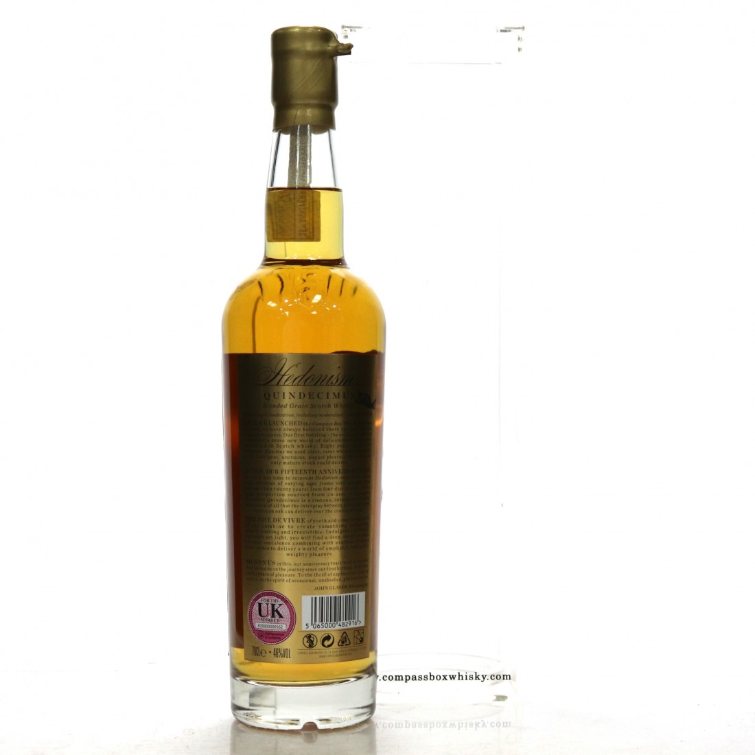 Compass Box Hedonism Quindecimus Whisky Auctioneer