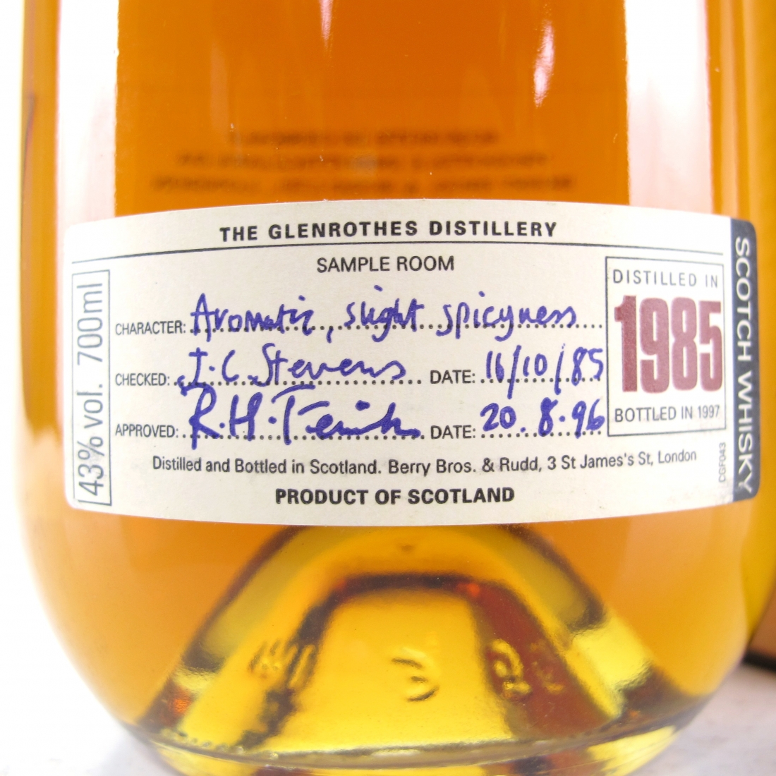 Glenrothes 1985 Whisky Auctioneer