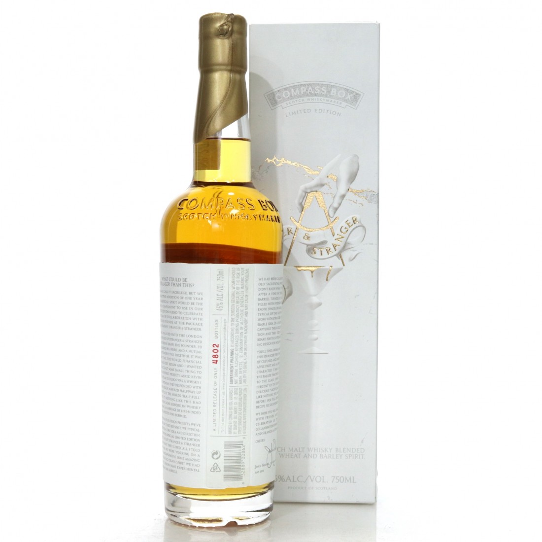 Compass Box Stranger and Stranger 75cl / US Import Whisky Auctioneer