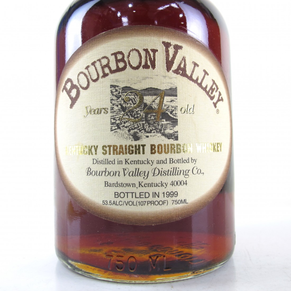 バーボン ヴァレー 24年 1974-1999 750ml 53.5% 1J-7-3-67132-S bourbon valley バーボンバレー 24年 1974 バーボンヴァレー 24年 1974
