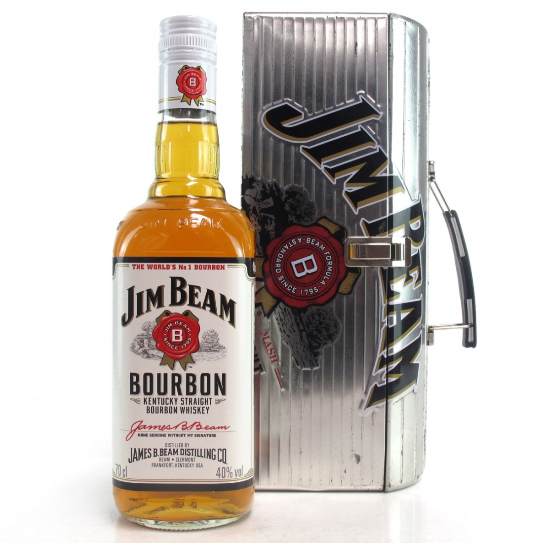 Jim Beam Kentucky Straight Bourbon Whisky Auctioneer
