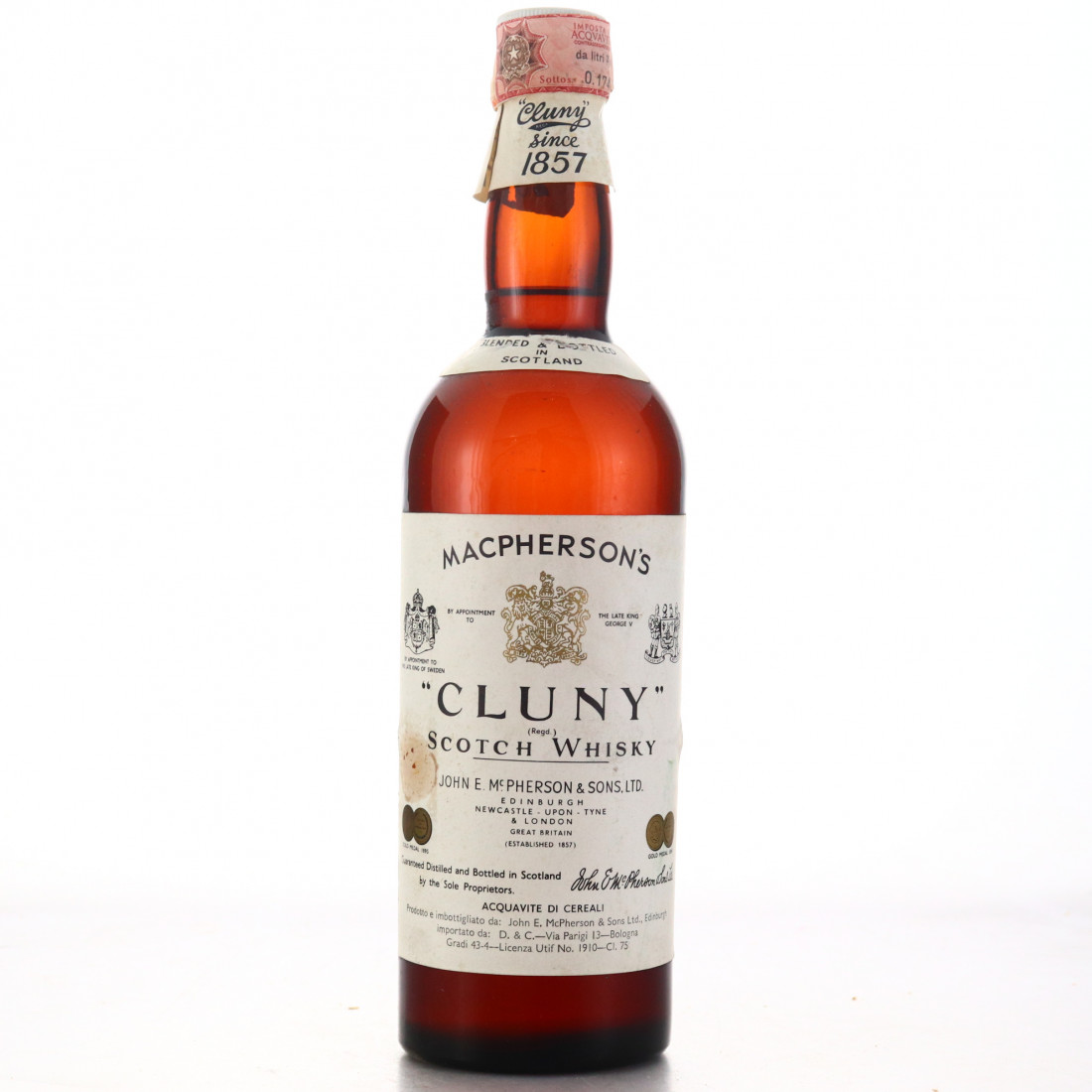 Cluny Scotch Whisky 1960s Whisky Auctioneer