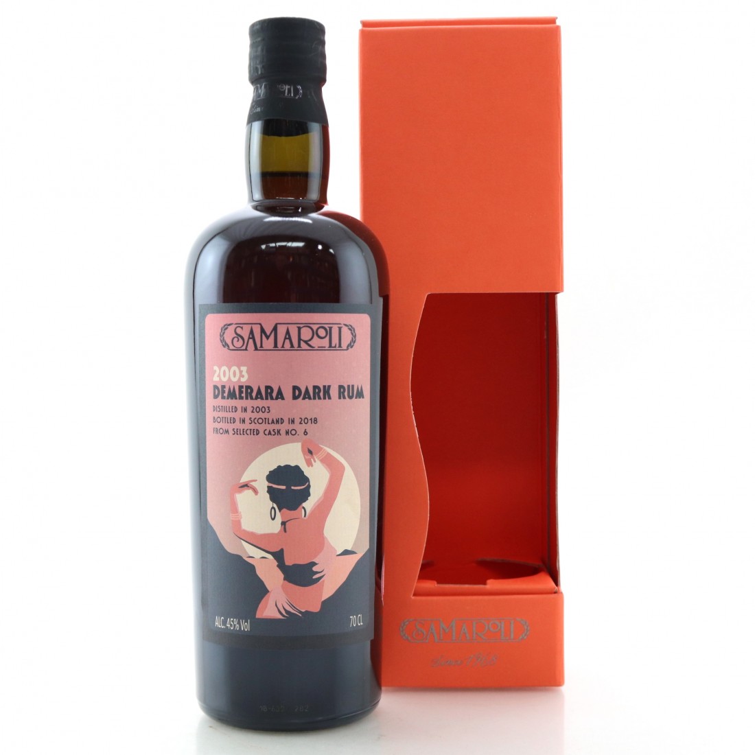 Demerara Dark Rum 2003 Samaroli Single Cask Whisky Auctioneer