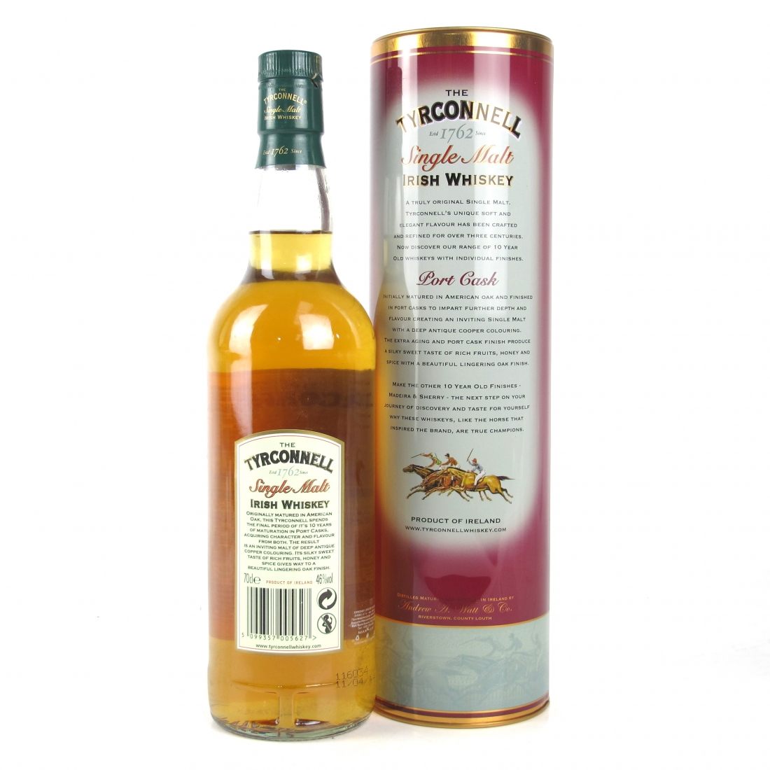 Tyrconnell 10 Year Old Port Casks Whisky Auctioneer