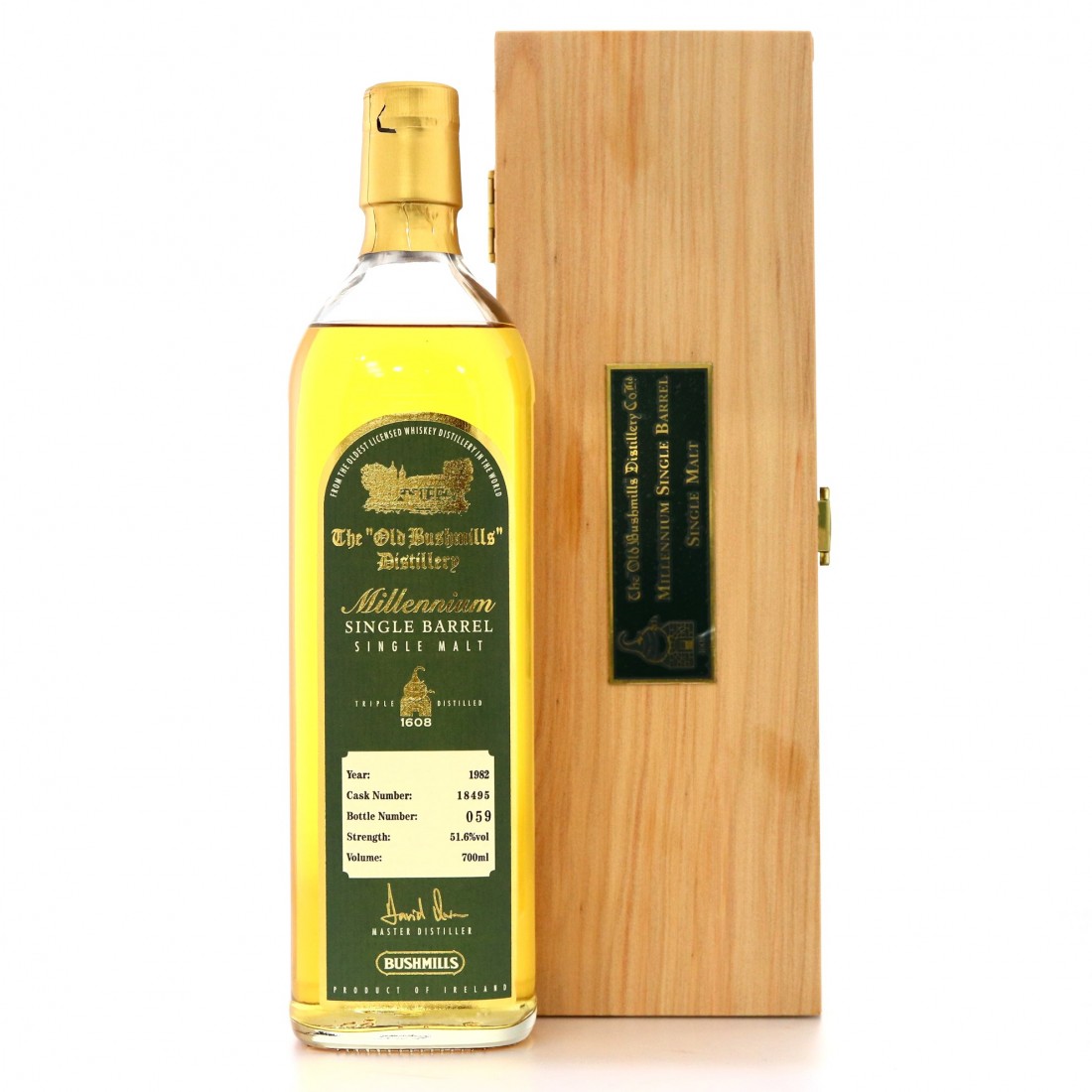 bushmills millennium malt 1982