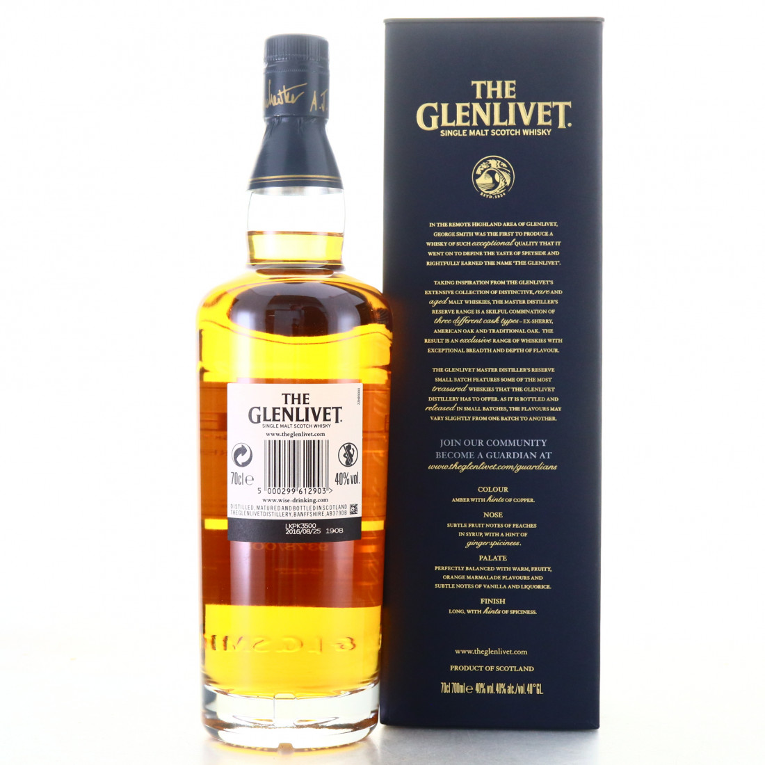Glenlivet Master Distiller's Reserve Whisky Auctioneer