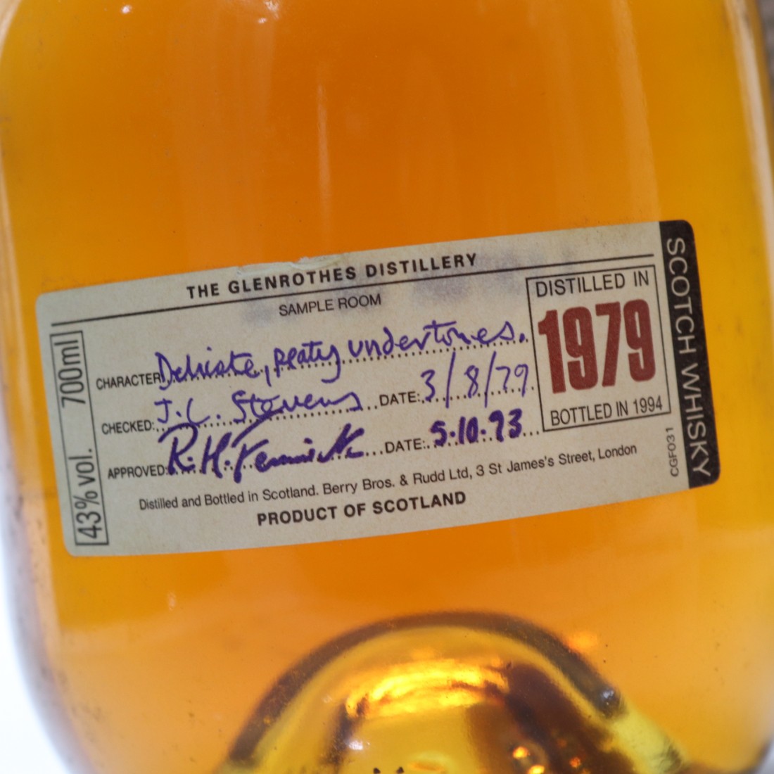 Glenrothes 1979 Whisky Auctioneer