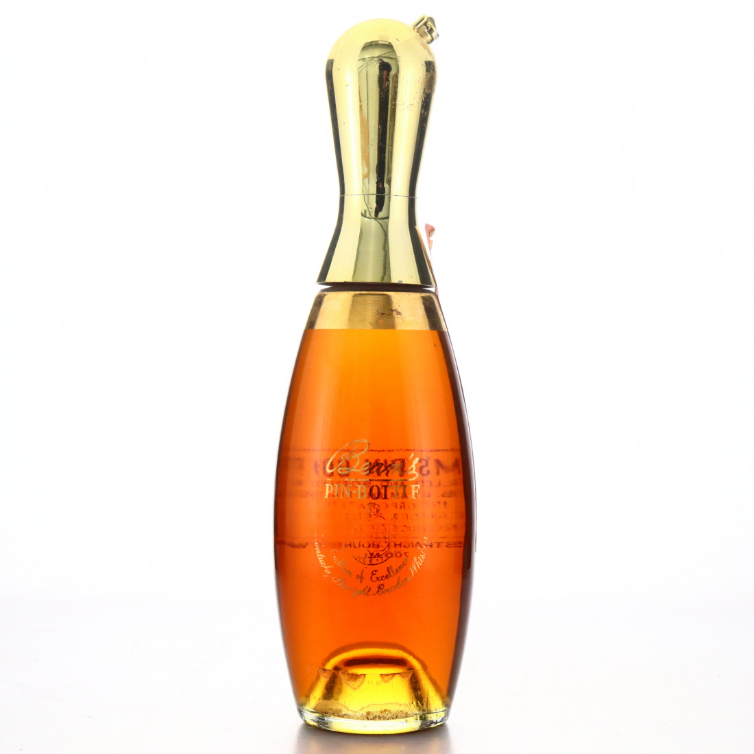 Jim Beam PinBottle Decanter 1970s Whisky Auctioneer