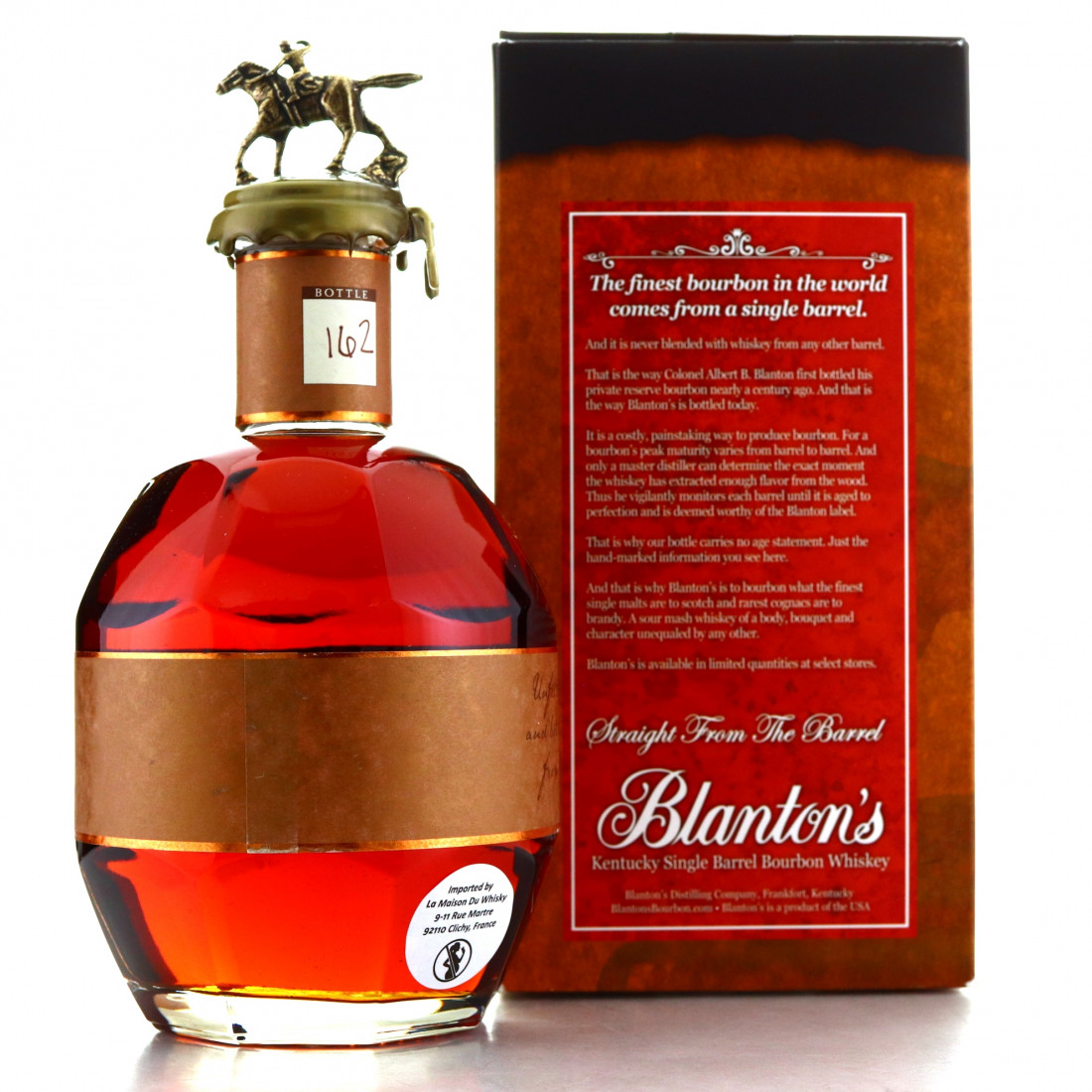 Blanton's Straight from the Barrel Dumped 2020 Whisky Auctioneer