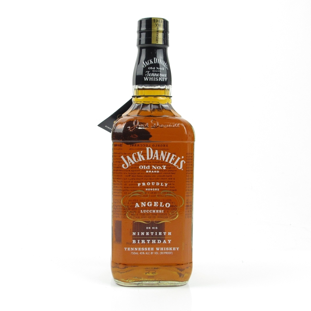 Jack Daniel's Angelo Lucchesi 90th Birthday Whisky Auctioneer