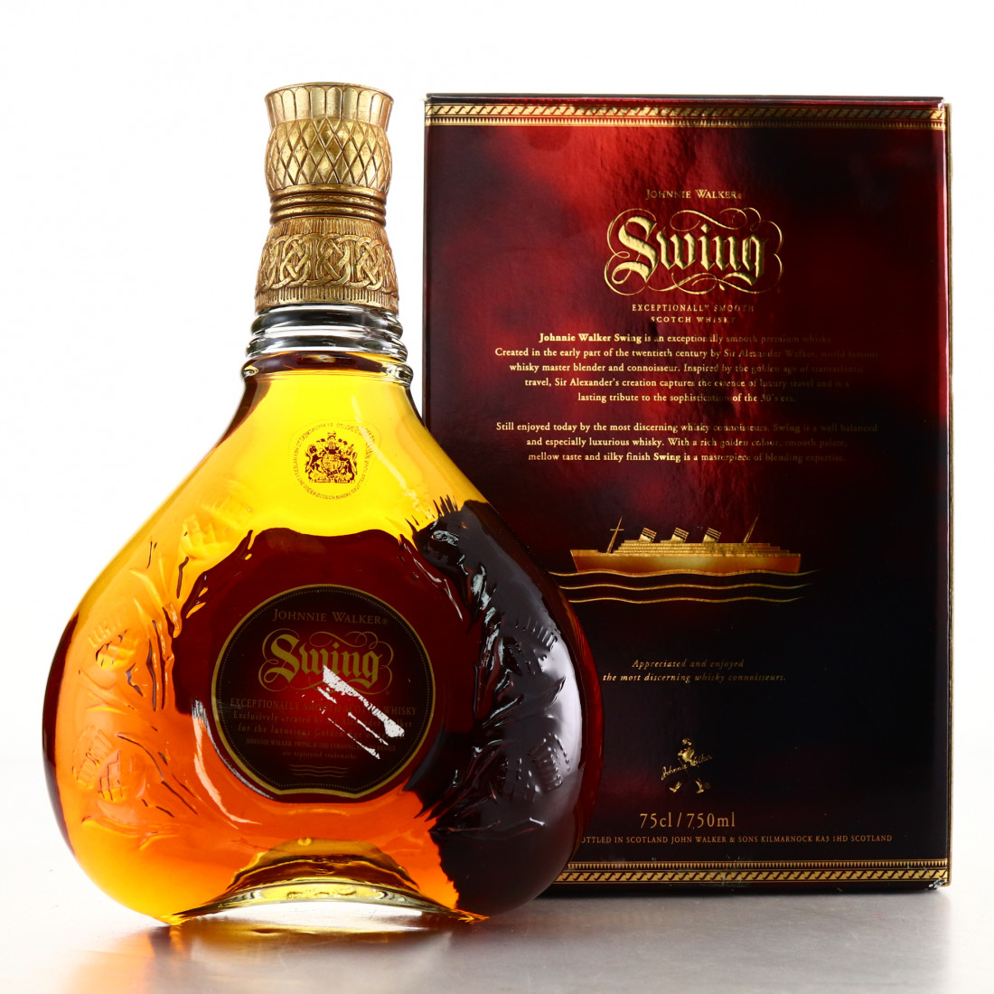 Johnnie Walker Swing 75cl Whisky Auctioneer