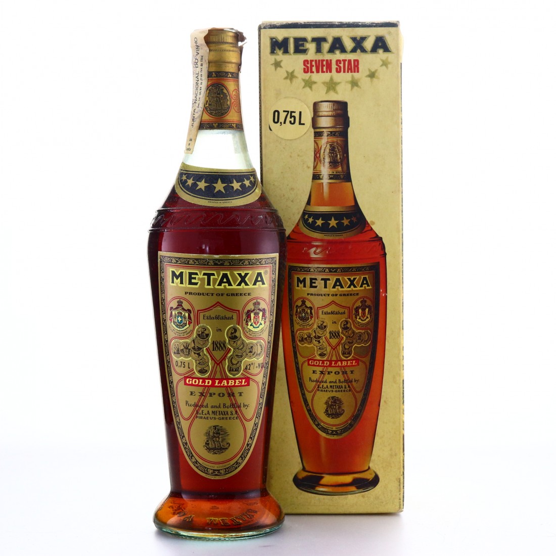 Metaxa Gold Label Whisky Auctioneer