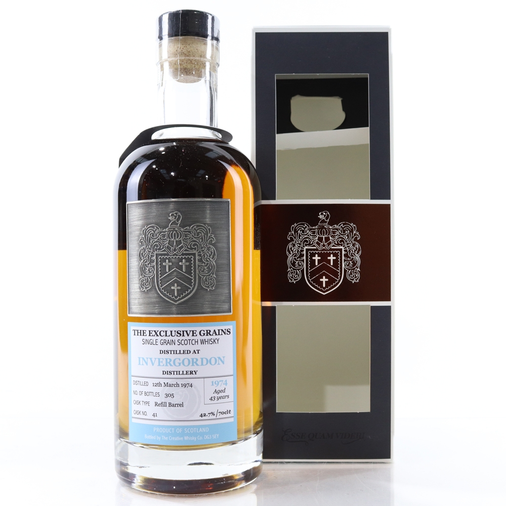 Invergordon 1974 Creative Whisky Co 43 Year Old Whisky Auctioneer