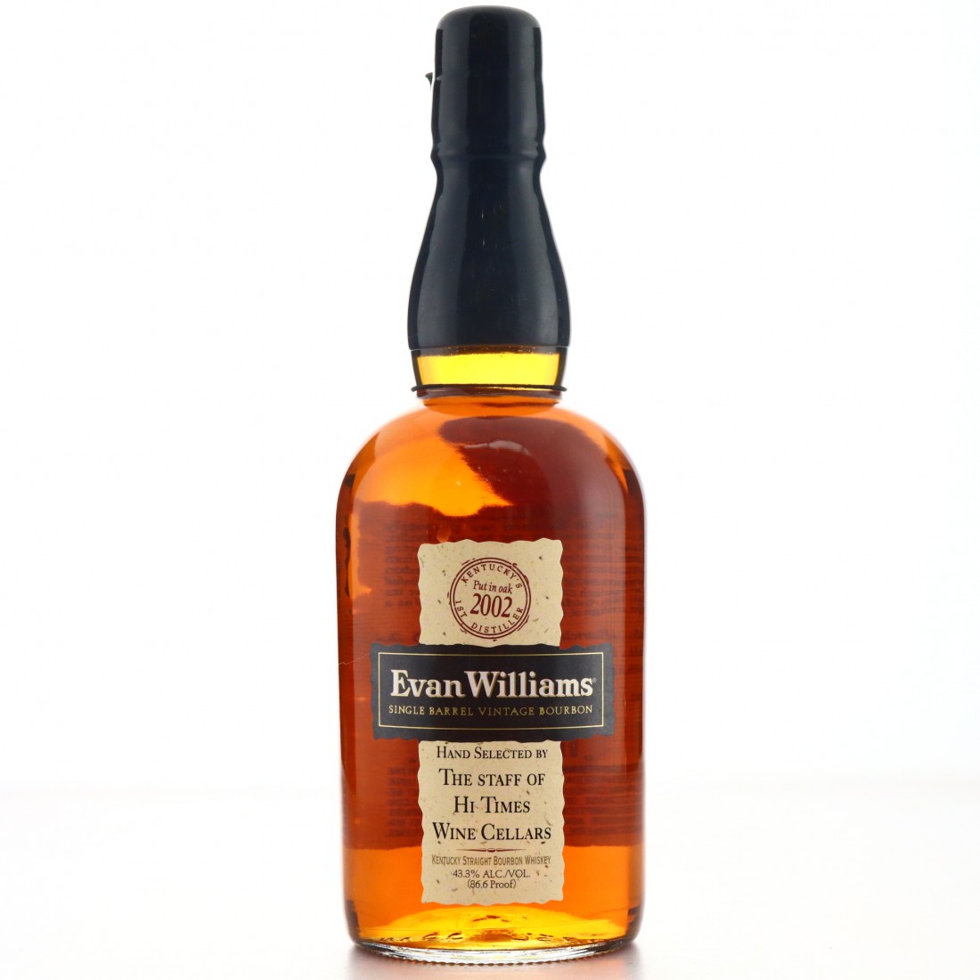 Evan Williams 2002 Single Barrel / Hi Times Wine Cellars Whisky