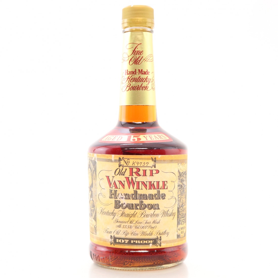 Old Rip Van Winkle 15 Year Old 1990s Whisky Auctioneer