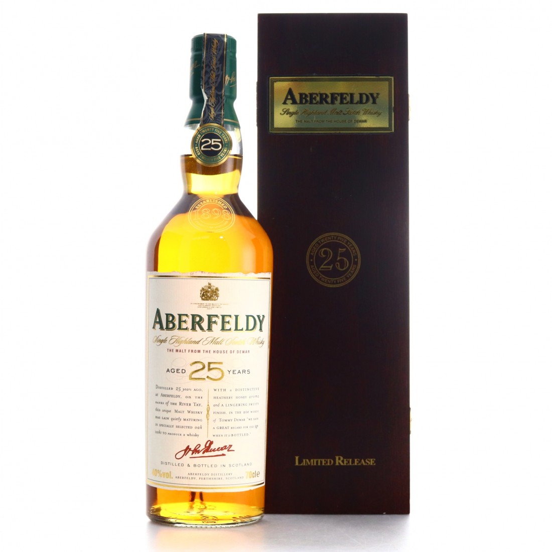 Aberfeldy 25 Year Old Limited Release