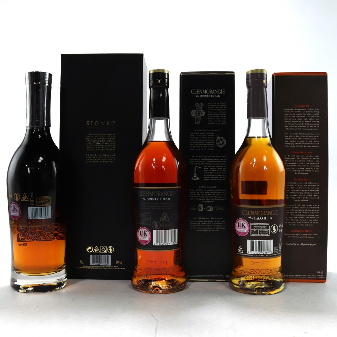Glenmorangie Selection 3 x 70cl Whisky Auctioneer