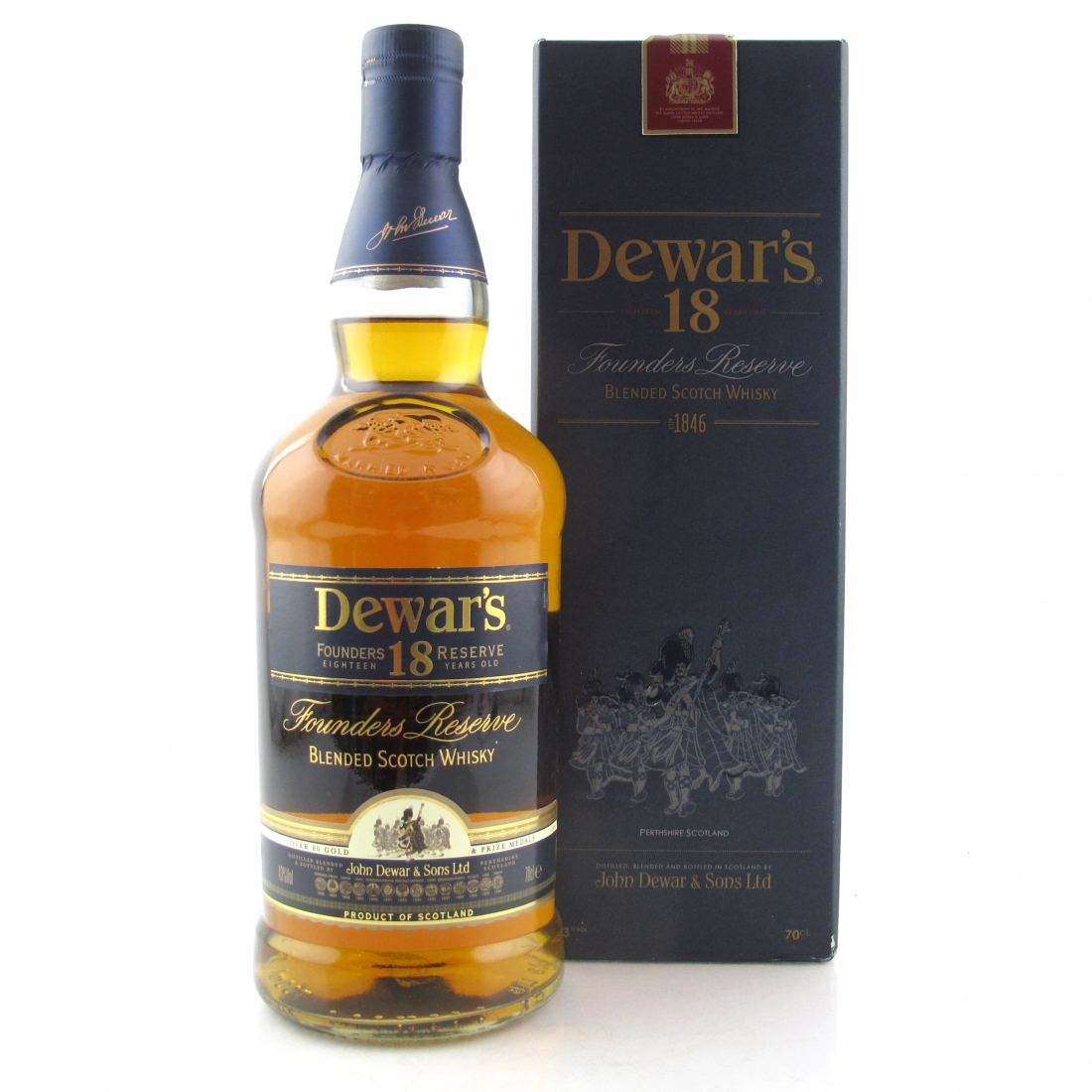 Dewar's 18 Year Old Founder's Reserve Whisky Auctioneer