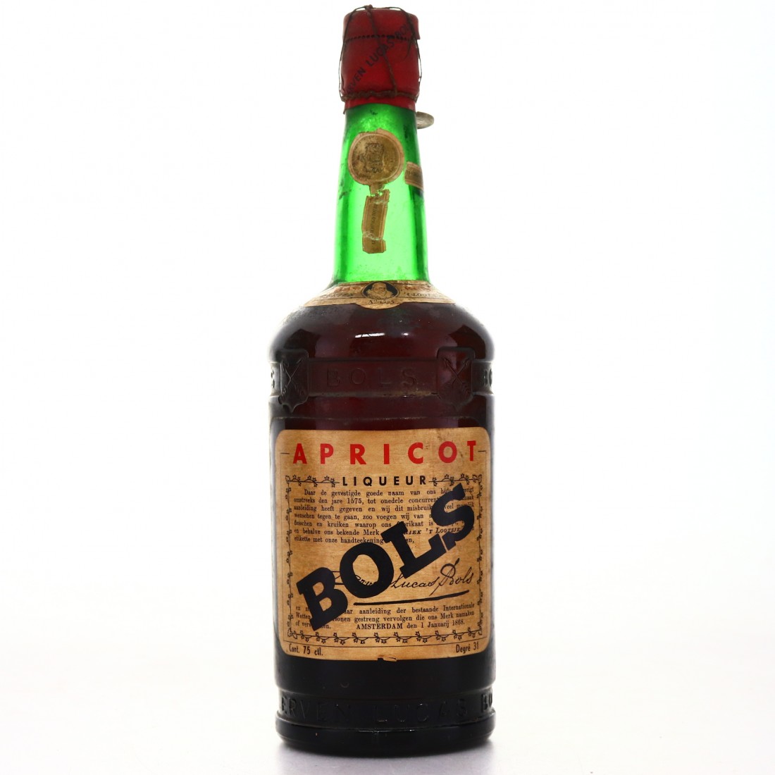 Bols Apricot Liqueur 1950s Whisky Auctioneer
