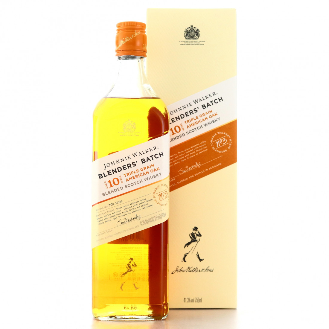 Johnnie Walker 10 Year Old Blenders' Batch 3 Triple Grain 75cl / US