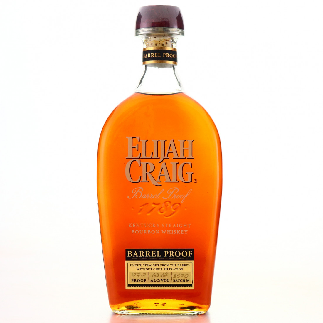 Elijah Craig Barrel Proof Bourbon 2020 Release / Batch B520 Whisky Auctioneer