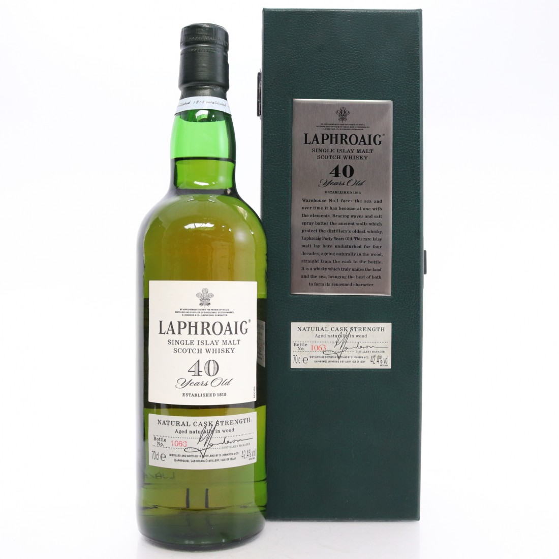 Laphroaig 40 Year Old