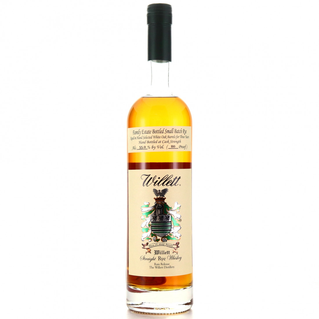 Willett Family Estate 3 Year Old Small Batch Rye Whisky Auctioneer