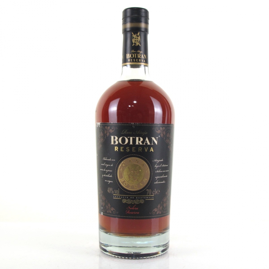 Botran Reserva Guatemalan Rum Whisky Auctioneer