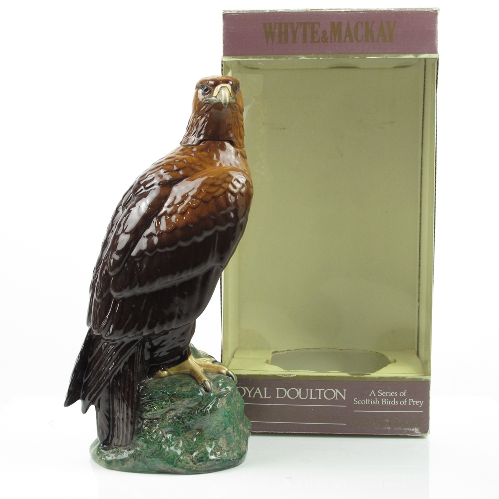 Whyte & Mackay Golden Eagle Royal Doulton Decanter Whisky Auctioneer