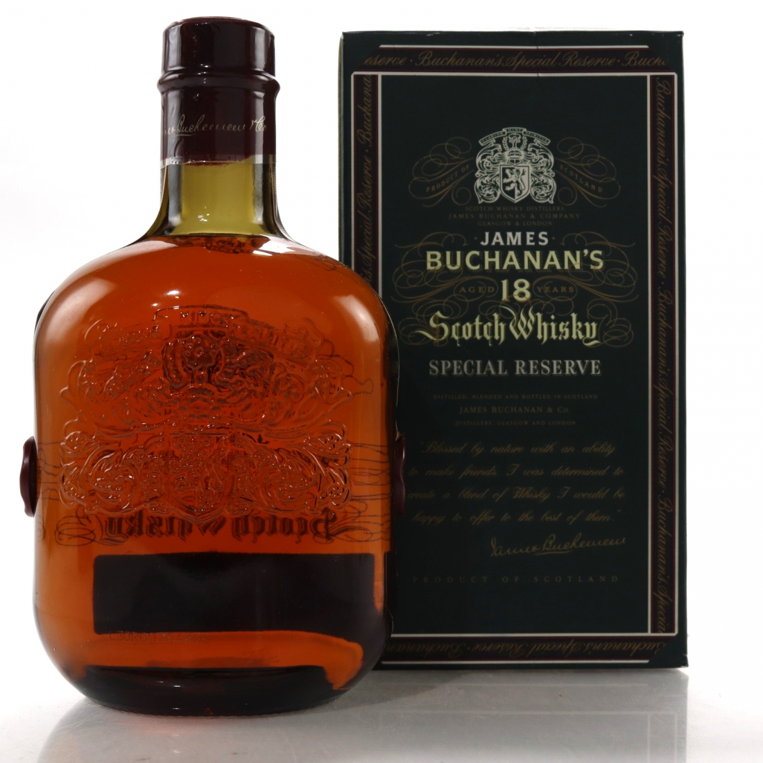 Buchanan's 18 Year Old Special Reserve 75cl Whisky Auctioneer