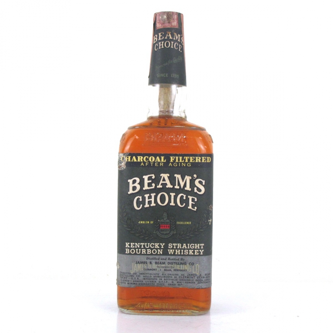 Jim Beam&#039;s Choice 8 Year Old 1960s