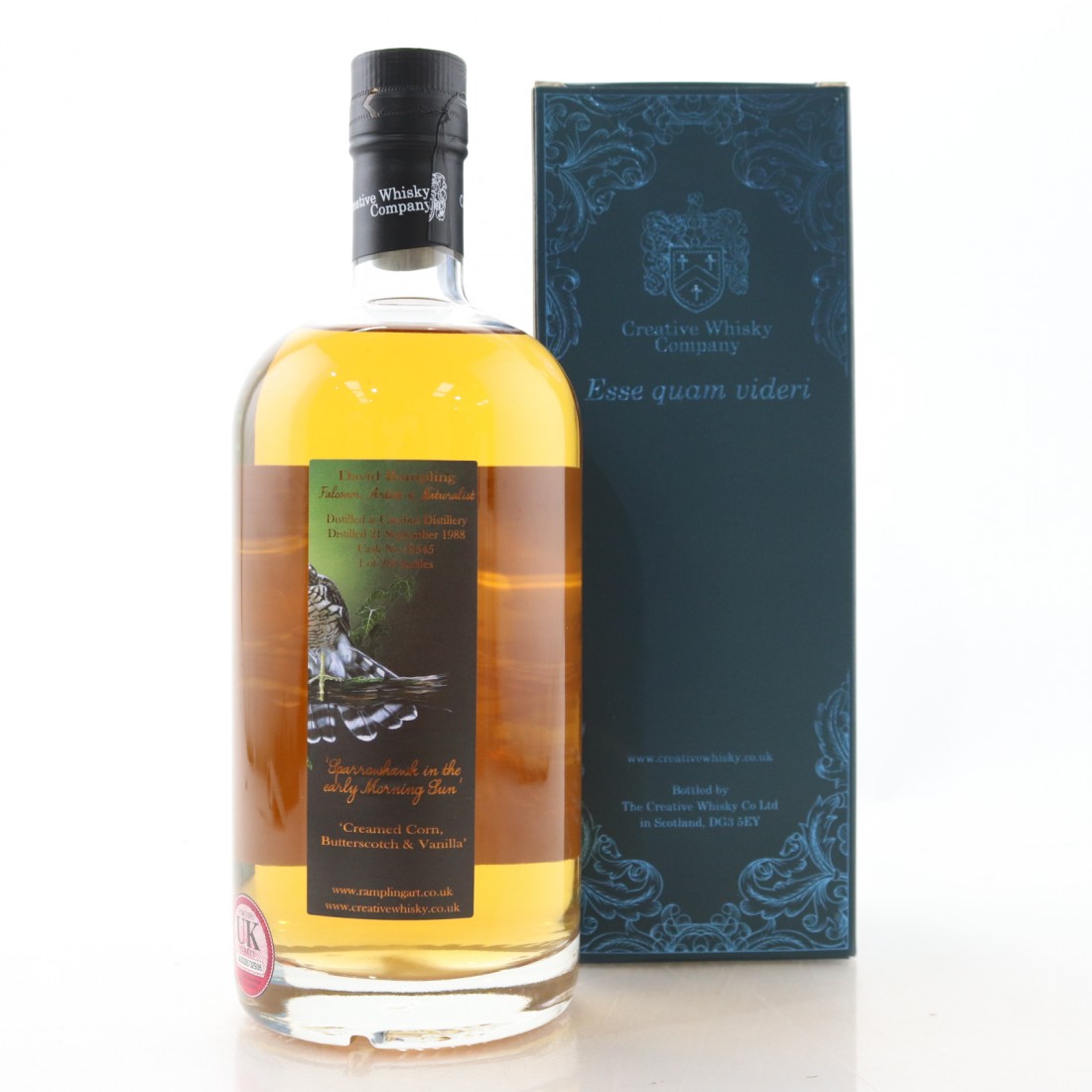 Cambus 1988 Creative Whisky Co 27 Year Old / David Rampling Series ...
