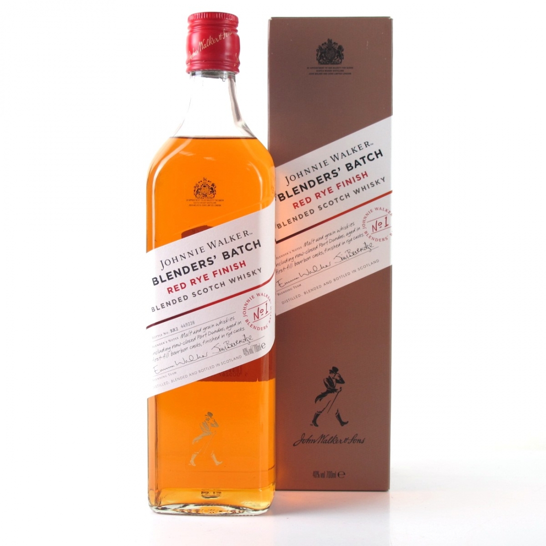 Johnnie Walker Blenders' Batch Red Rye Finish Batch 1 Whisky Auctioneer