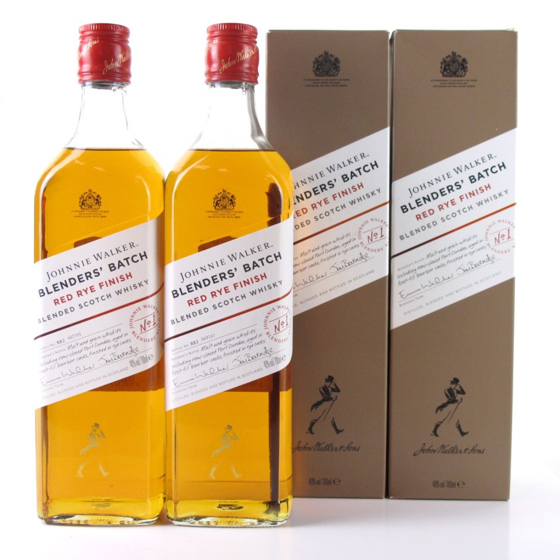 Johnnie Walker Blenders' Batch Red Rye Finish Batch 1 2 x 70cl