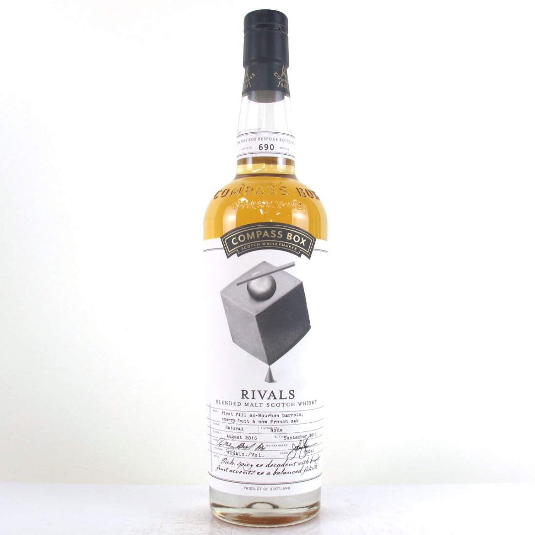 Compass Box Rivals 75cl / US Import Whisky Auctioneer
