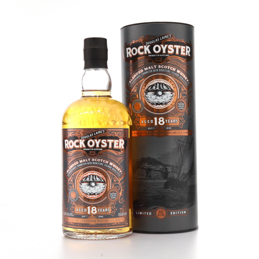 Rock Oyster 18 Year Old Whisky Auctioneer