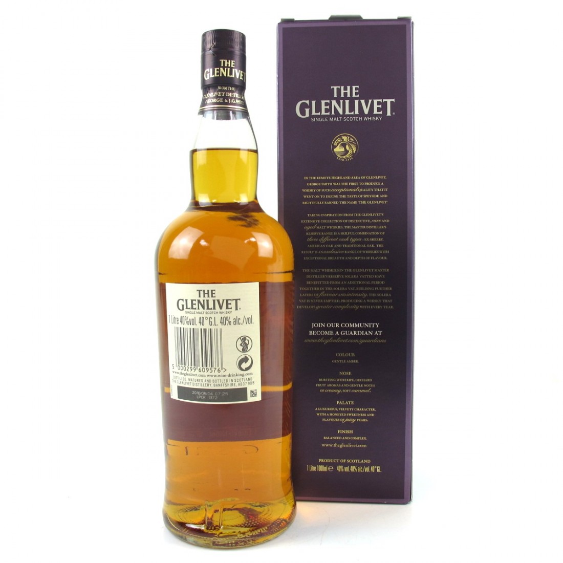 Glenlivet Master Distiller's Reserve 1 Litre Whisky Auctioneer