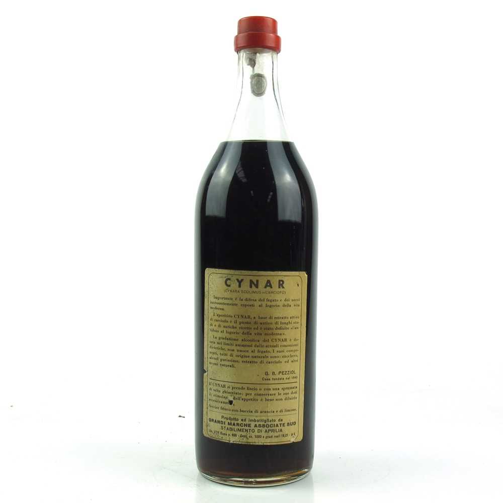Cynar Artichoke Liqueur 1 Litre 1950s Whisky Auctioneer