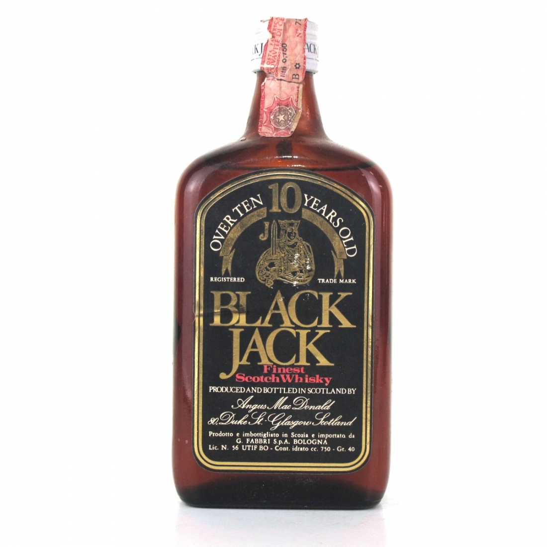Black Jack 10 Year Old Scotch Whisky 1970s Whisky Auctioneer